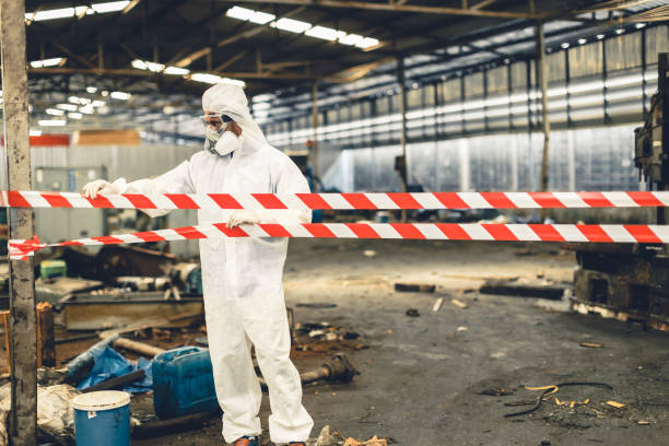 Professional Odor Removal technician working in Wiggins, CO